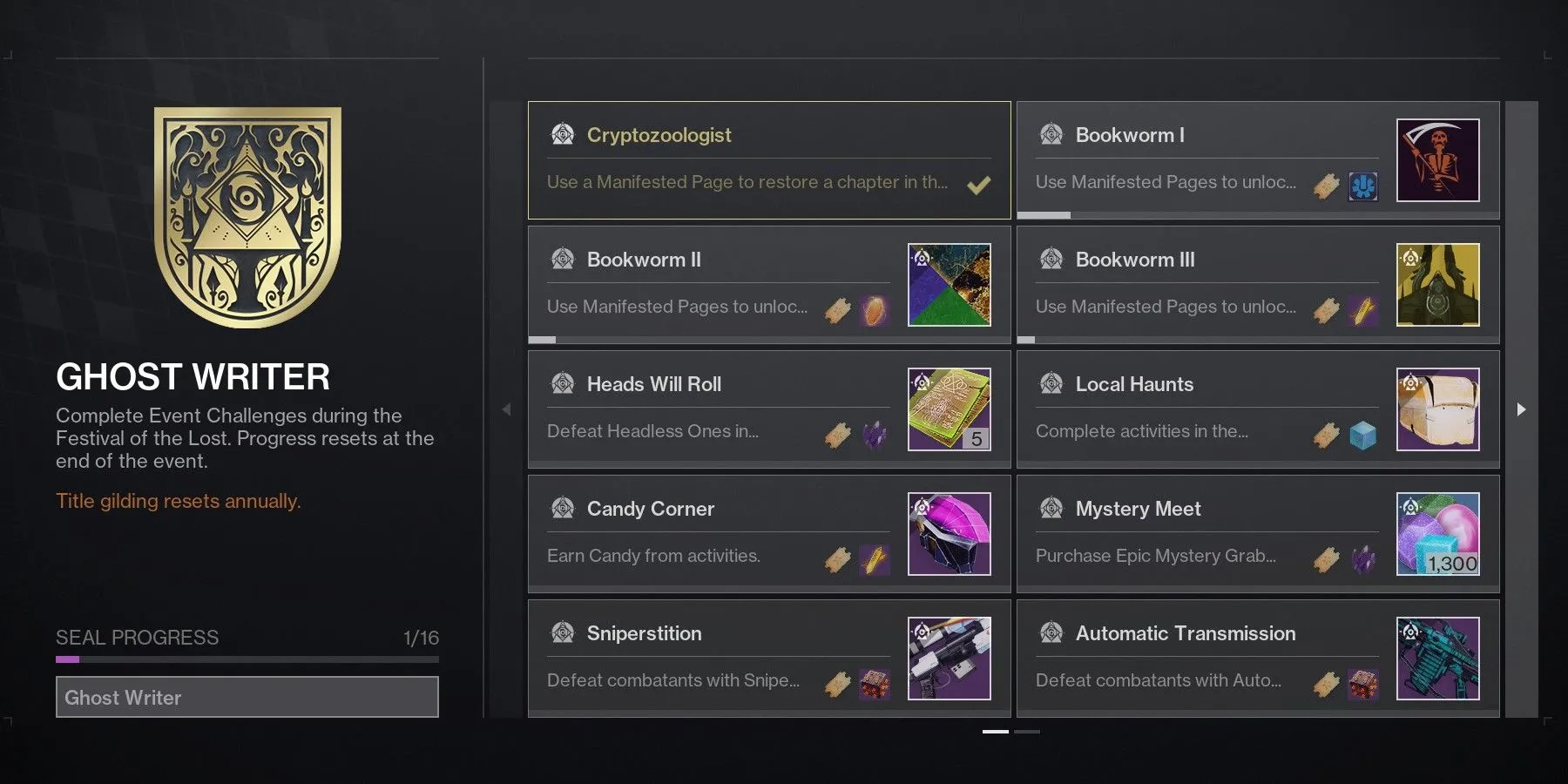 destiny-2-ghost-writer-title-guide-festival-of-the-lost-2022-image-1